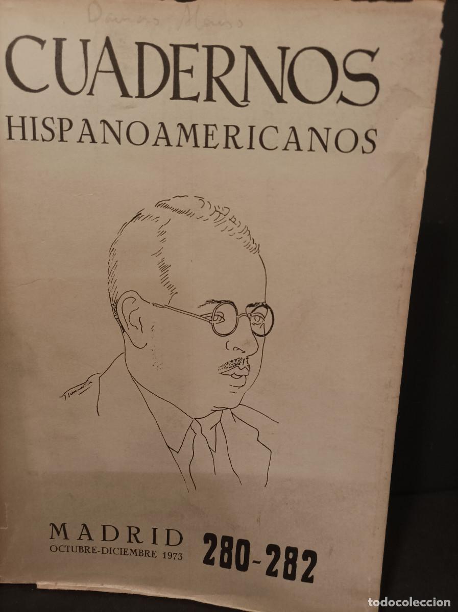 Libros: CUADERNOS HISPANOAMERICANOS.- - Homenaje a Damaso Alonso. - Foto 1