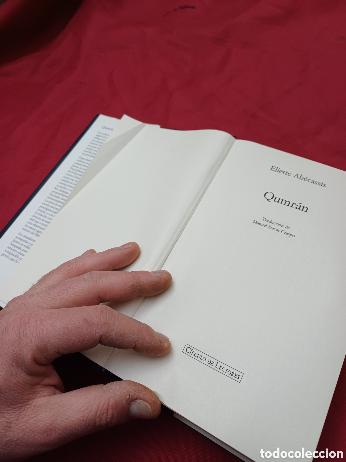 Libros: LIBRO, QUMR&Aacute;N, ELIETTE AB&Eacute;CASSIS, 1997 - Foto 5