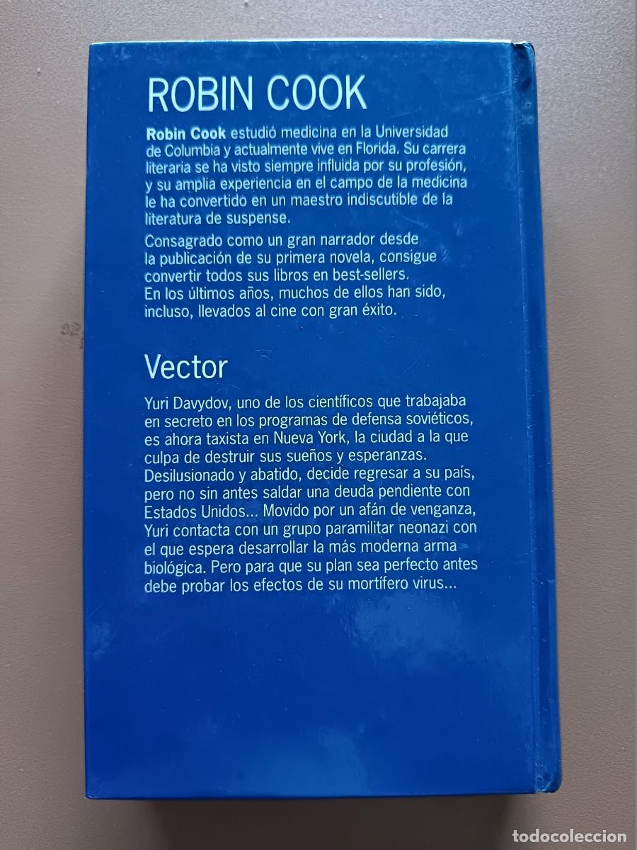 Libros: VECTOR. ROBIN COOK- 2001 - Foto 2