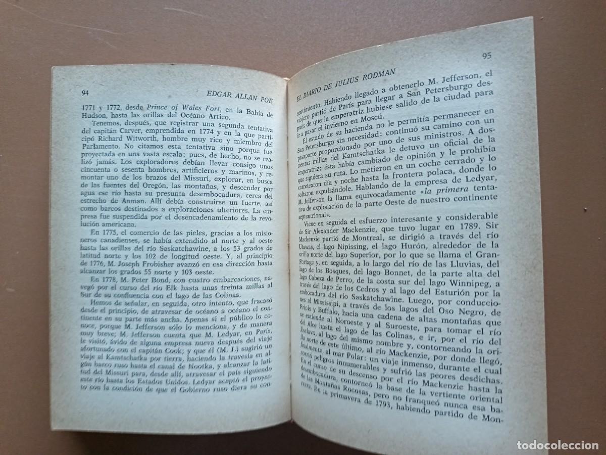 Libros: EDGAR ALLAN POE. OBRAS SELECTAS - Foto 3