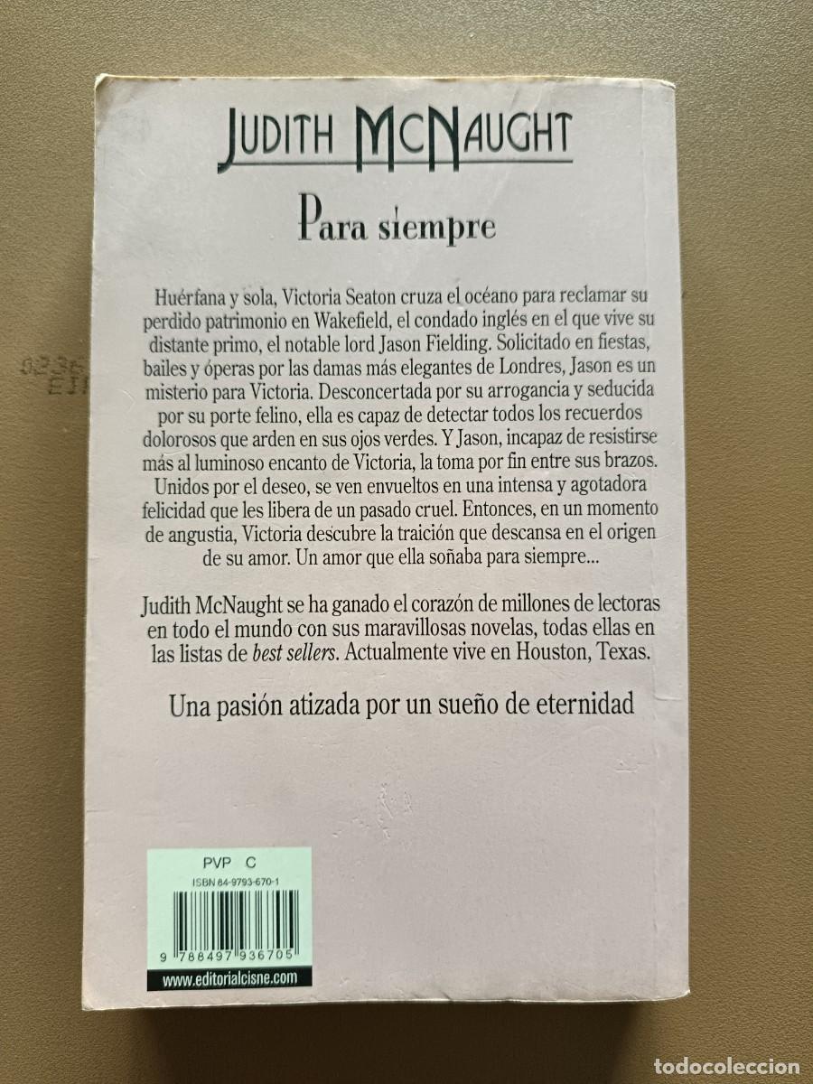 Libros: PARA SIEMPRE. JUDITH McNAUGHT - Foto 2