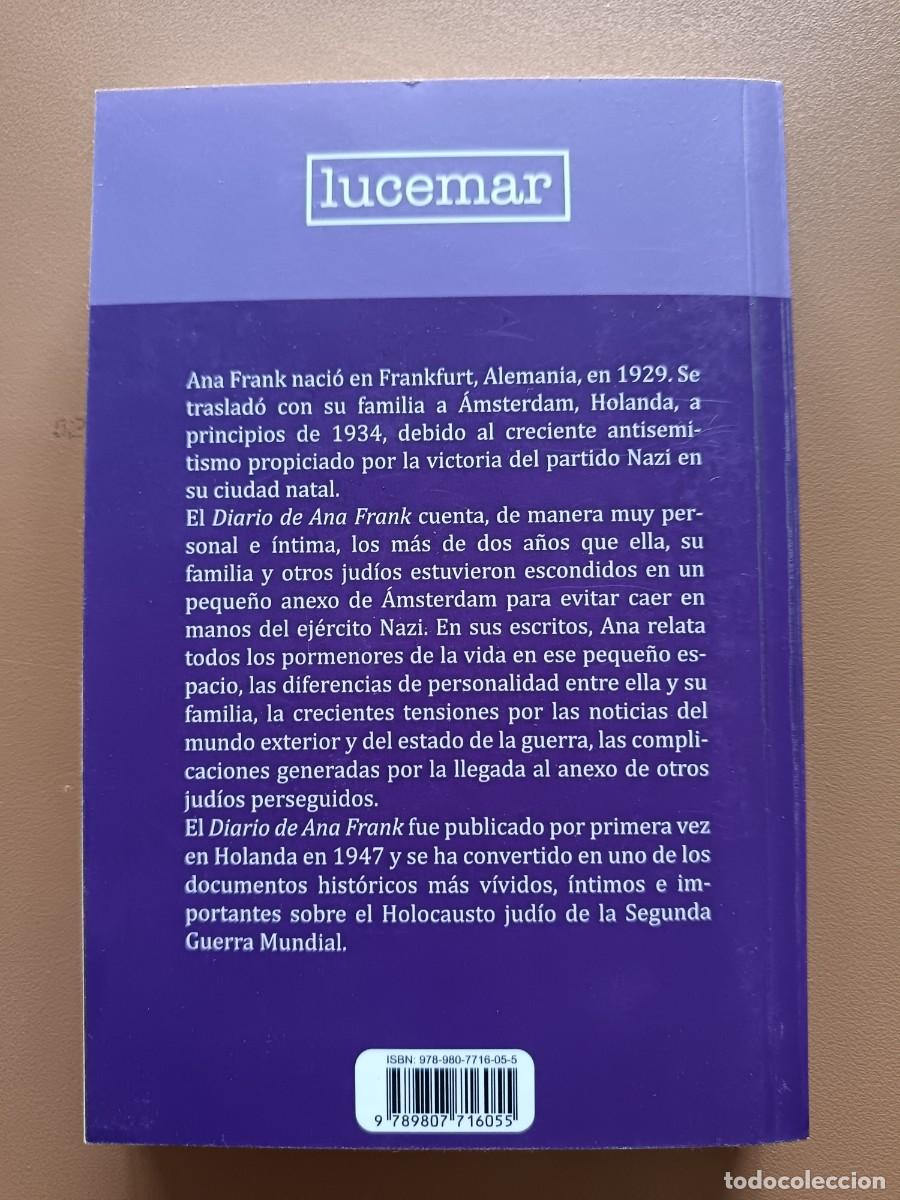 Libros: DIARIO DE ANA FRANK. A. FRANK - Foto 2