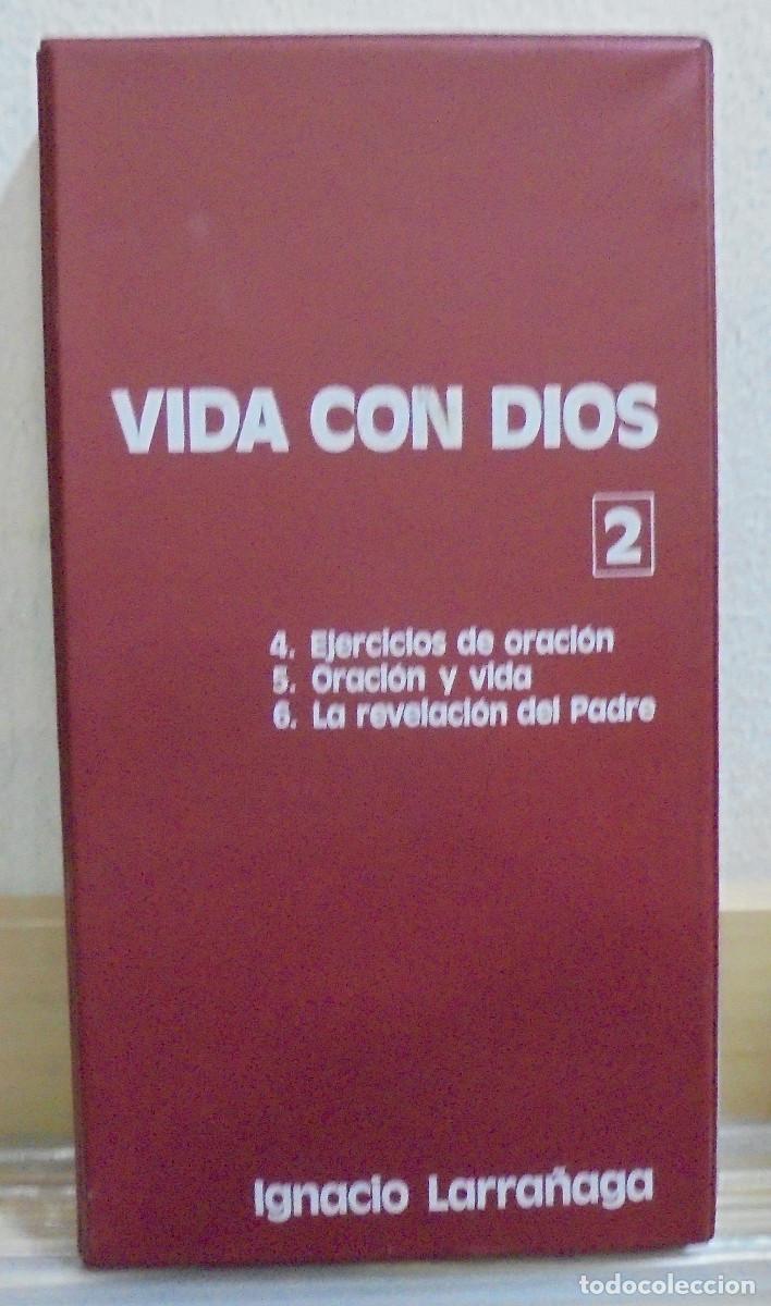 Libros: Vida con Dios - 2. Ignacio Larra&ntilde;aga. 3 casetes - Foto 1