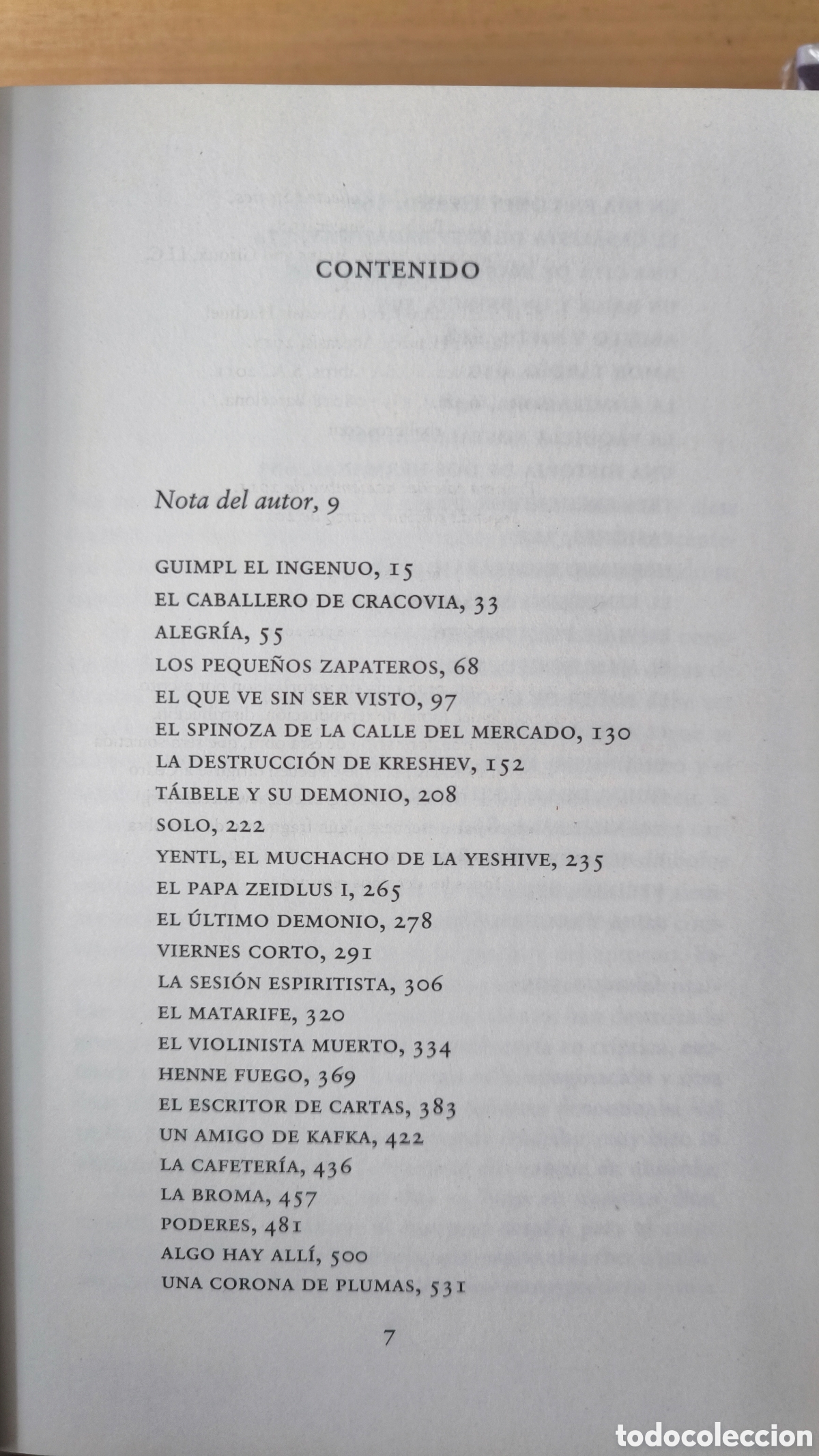Libros: CUENTOS - Isaac Bashevis Singer - Foto 2