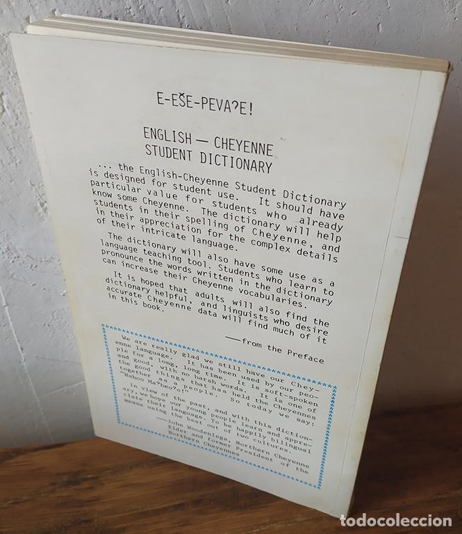 Libros: ENGLISH - CHEYENNE. STUDENT DICTIONARY - NORTHERN CHEYENNE - Foto 2