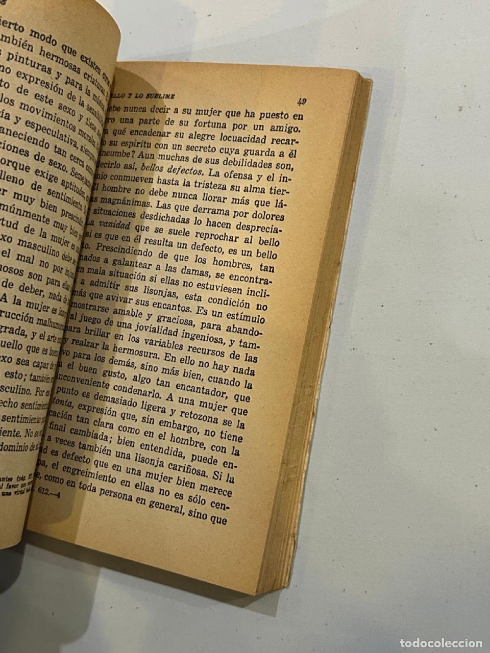Libros: Kant - Lo bello y lo sublime / La paz perpetua - Foto 2