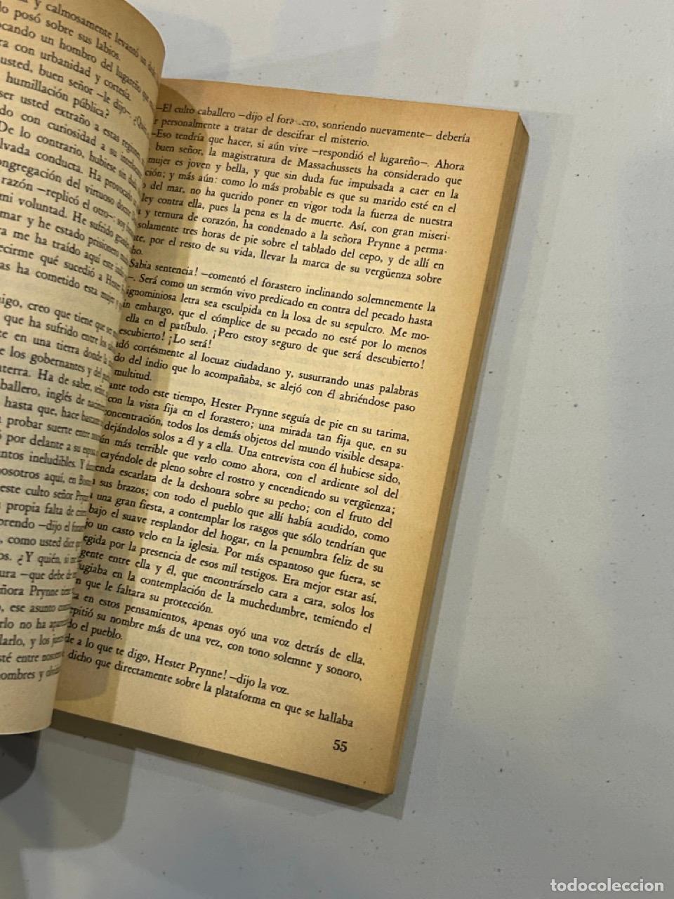 Libros: Nathaniel Hawthorne - La letra escarlata - Foto 2