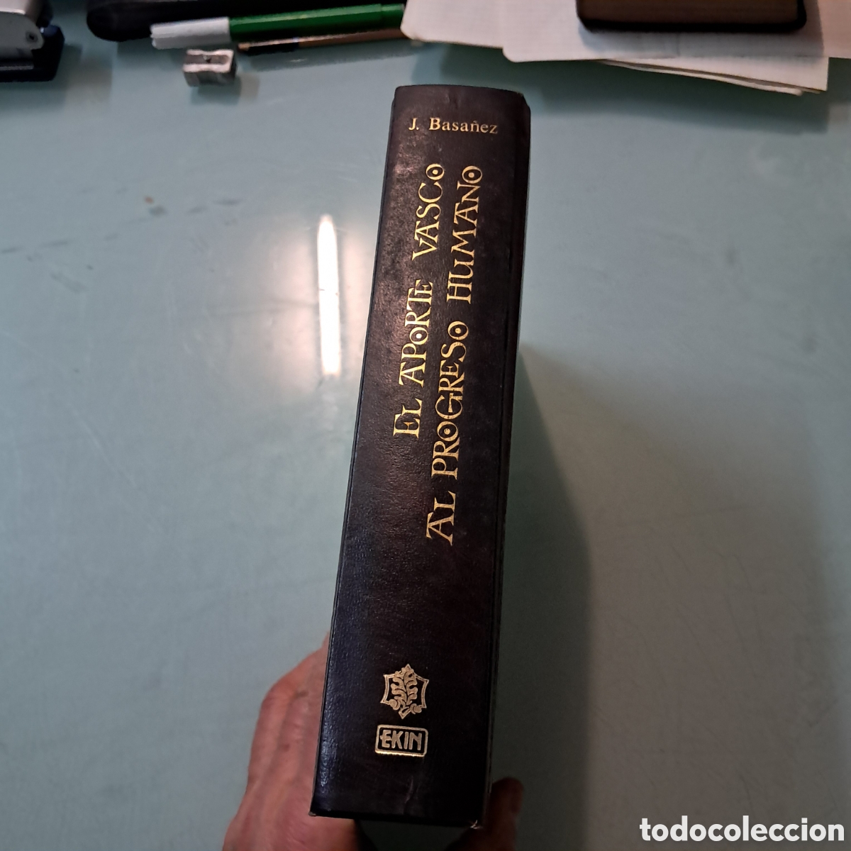 Libros: Jes&uacute;s Basa&ntilde;ez, El aporte vasco al progreso humano,Idatz Ekintza - Foto 2