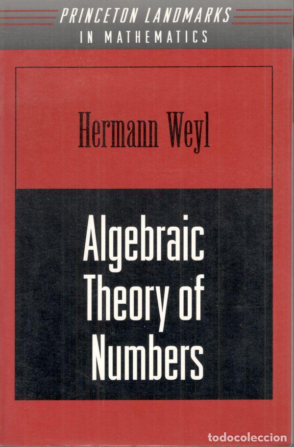 Libros: ALGEBRAIC THEORY OF NUMBERS. - WEYL, Hermann. - Foto 1