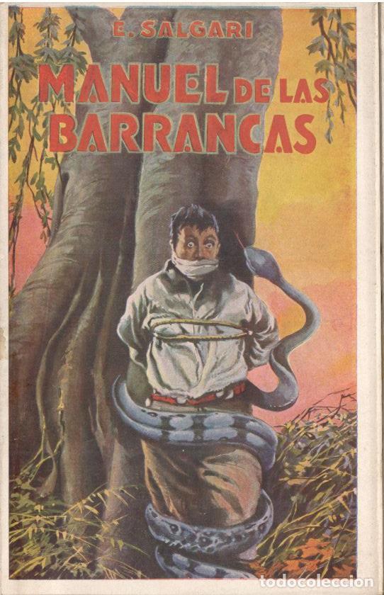 Libros: MANUEL DE LAS BARRANCAS. - SALGARI, Emilio. - Foto 1