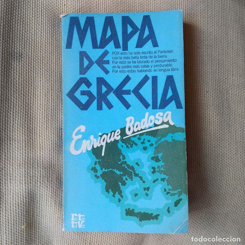 Libros: Mapa de Grecia - Enrique Badosa - Foto 1