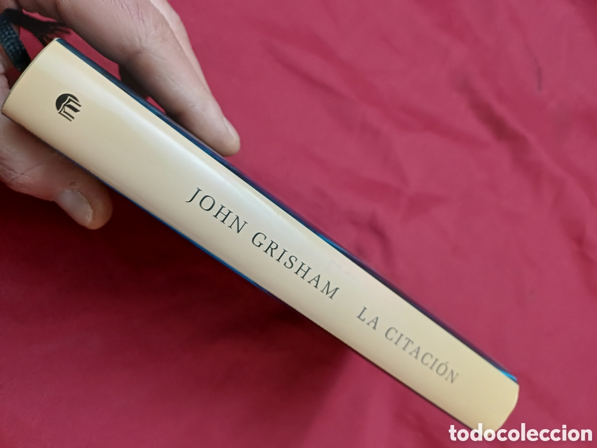 Libros: LIBRO, LA CITACI&Oacute;N, JOHN GRISHAM, 2000 - Foto 2