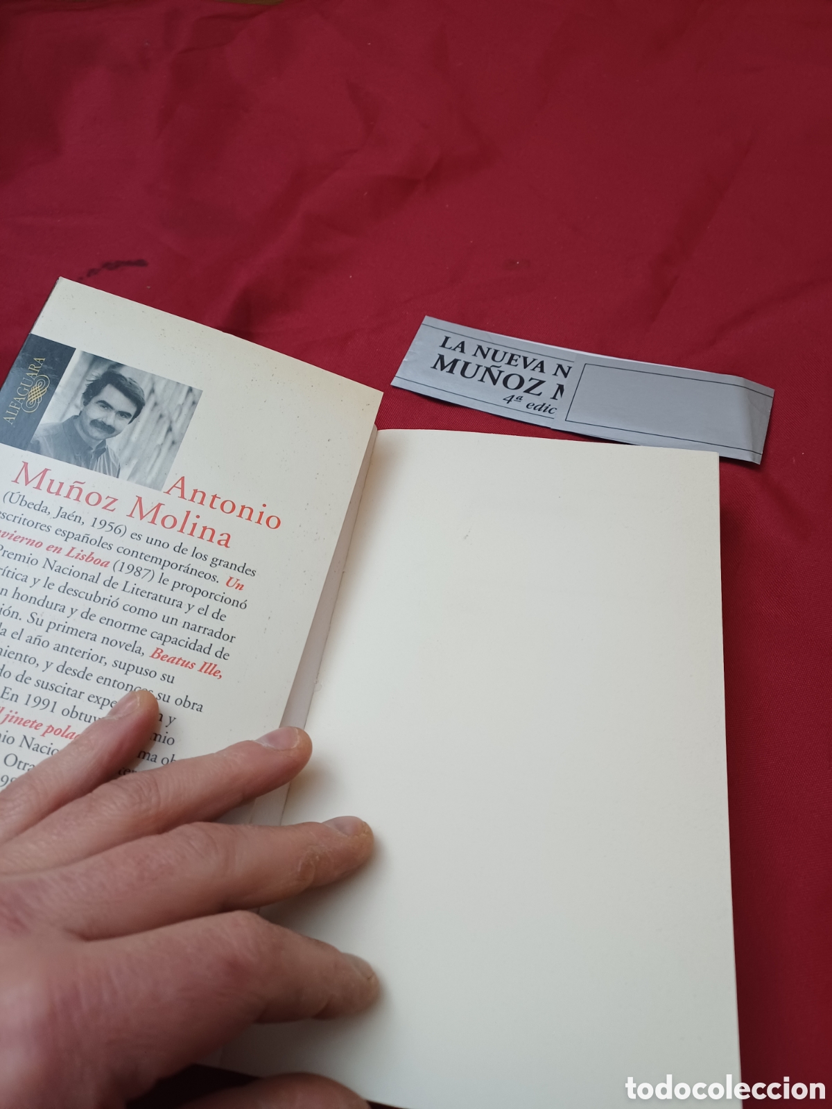 Libros: LIBRO, PLENILUNIO, ANTONIO MU&Ntilde;OZ MOLINA, 1997 - Foto 4