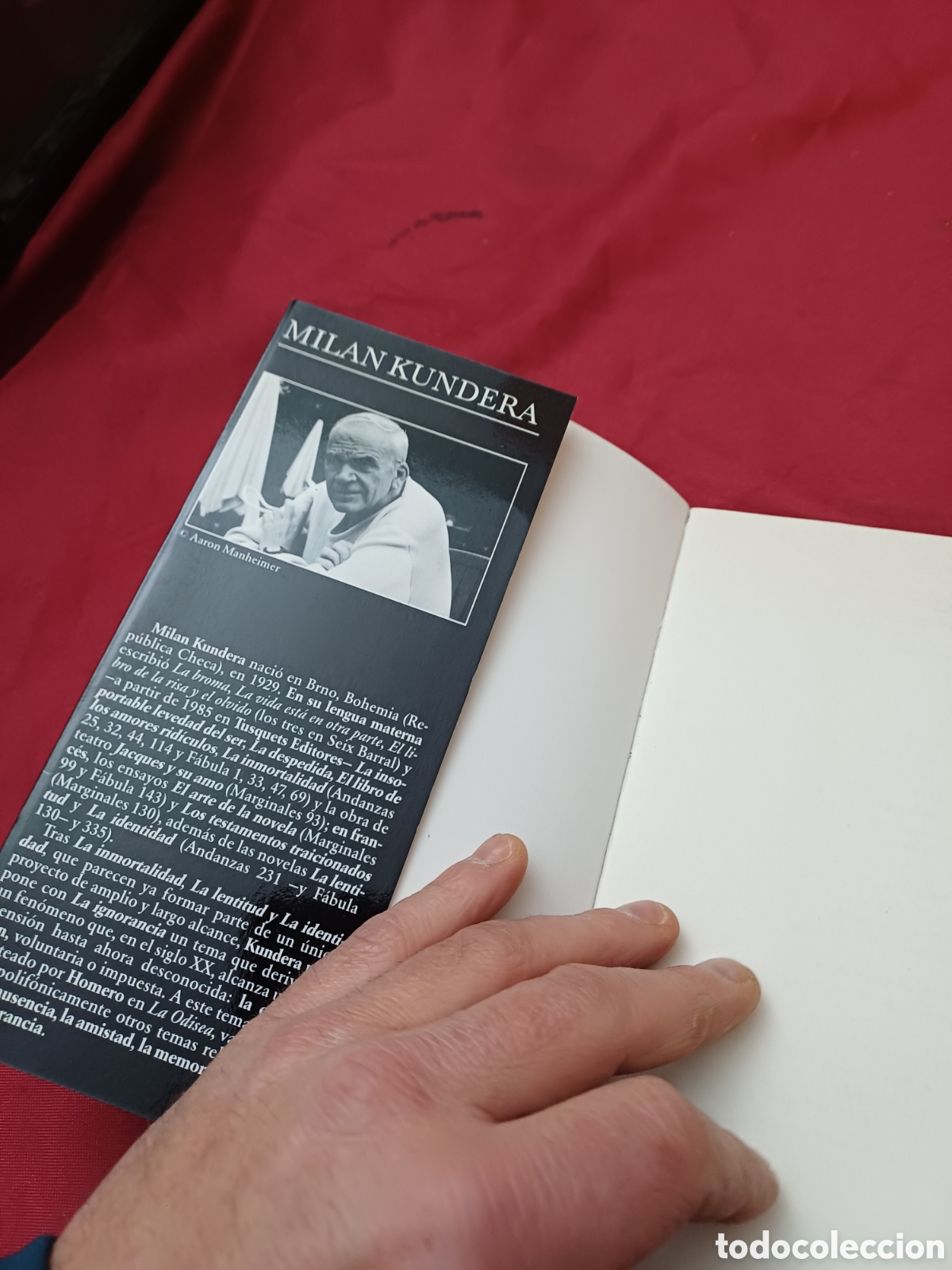 Libros: LIBRO, LA IGNORANCIA, MILAN KUNDERA, A&Ntilde;O 2000 - Foto 4