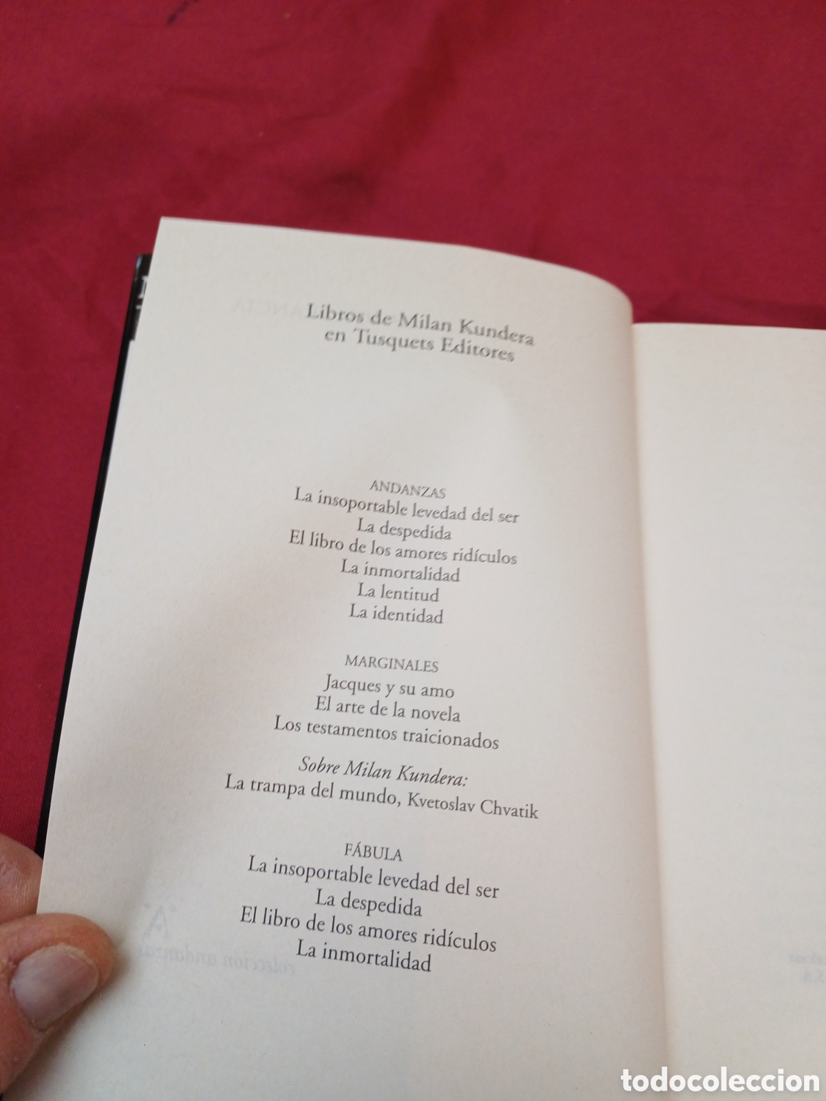 Libros: LIBRO, LA IGNORANCIA, MILAN KUNDERA, A&Ntilde;O 2000 - Foto 5