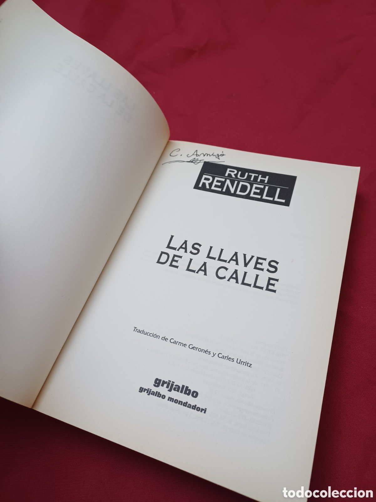 Libros: LIBRO, LAS LLAVES DE LA CALLE, 1997 - Foto 5