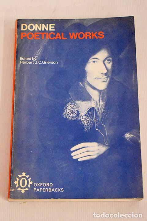Libros: Poetical works: Donne.- Donne - Foto 1