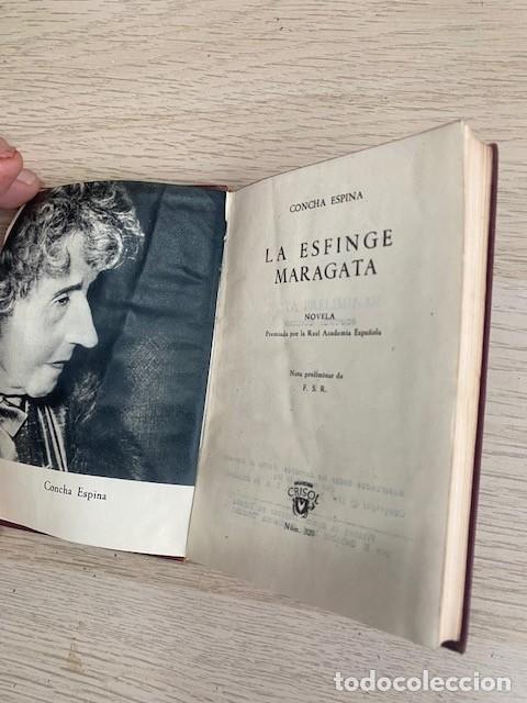 Libros: LA ESFINGE MARAGATA - CONCHA ESPINA - Foto 2