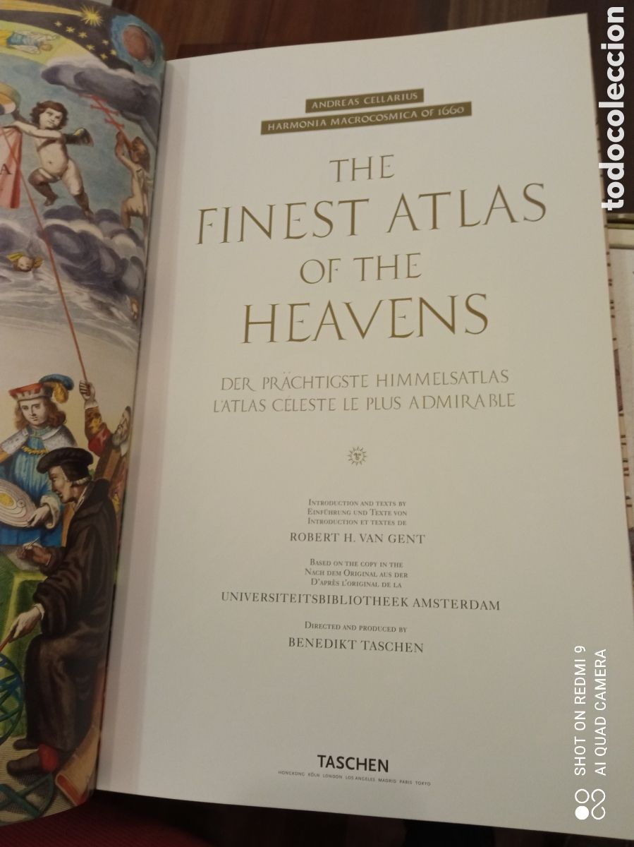 Libros: ANDREAS CELLARIUS. HARMONIA MACROCOSMICA -ROBERT VAN GENT- TASCHEN - Foto 4