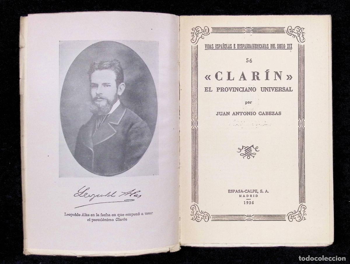 Libros: CLAR&Iacute;N. EL PROVINCIANO UNIVERSAL. - CABEZAS, Juan Antonio. - Foto 2