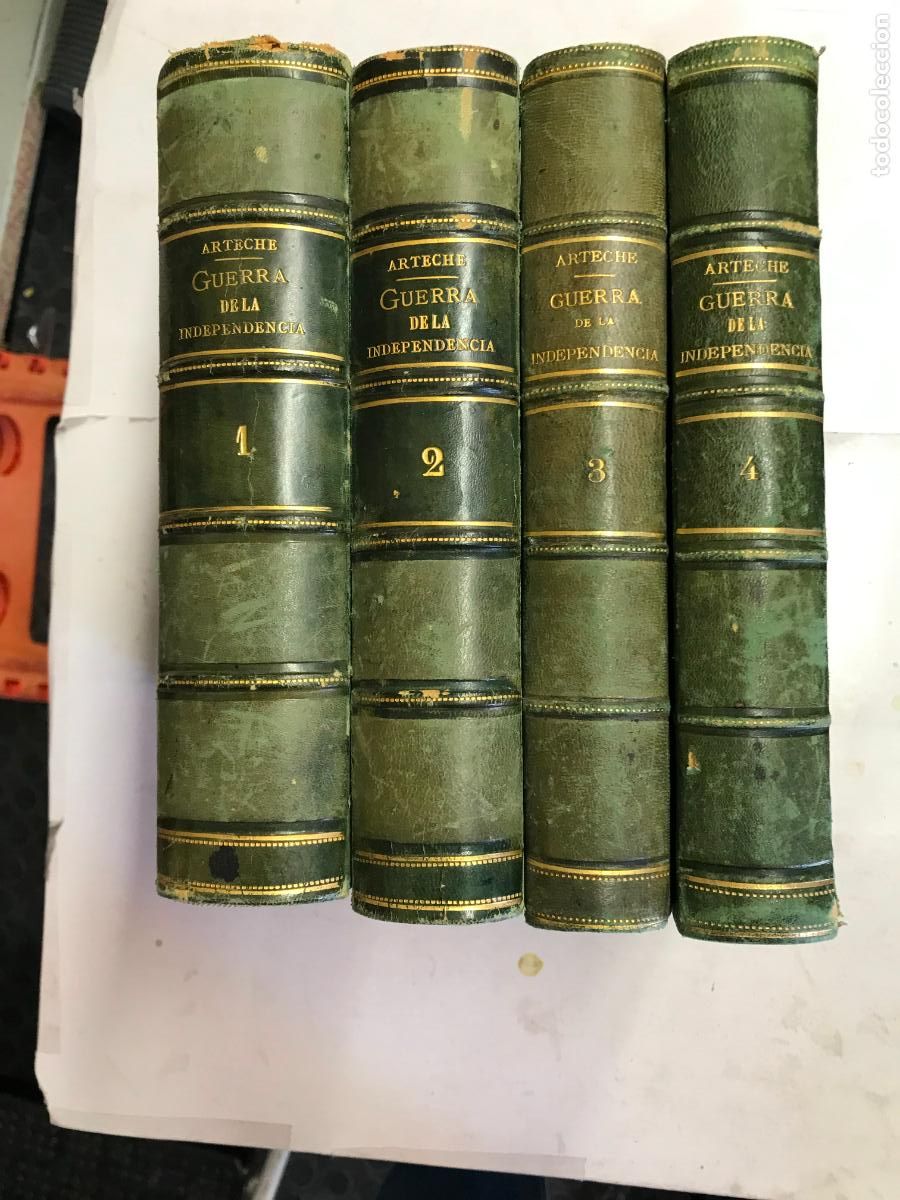 Libros: GUERRA DE LA INDEPENDENCIA HISTORIA MILITAR DE ESPA&Ntilde;A 1808-1814. TOMO I A IV. - JOS&Eacute; G&Oacute;MEZ DE ARTECH