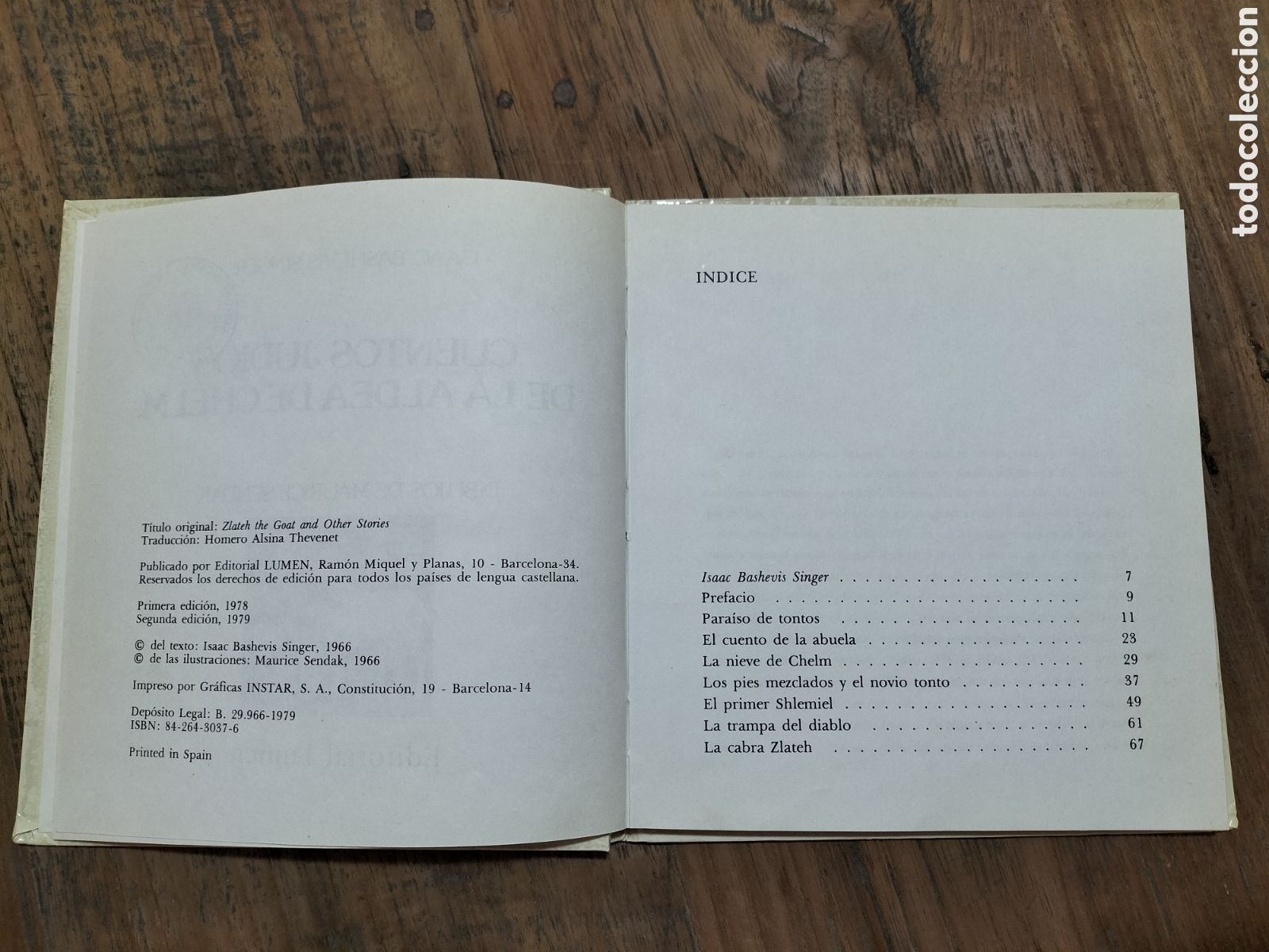 Libros: Cuentos jud&iacute;os de la aldea de Chelm - Isaac Bashevis Singer - Foto 2