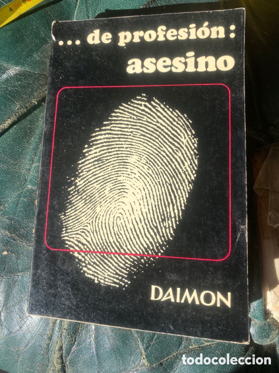 Libros: De profesi&oacute;n asesino. Daimon. LUSTGARTEN, EDGARD: - Foto 1