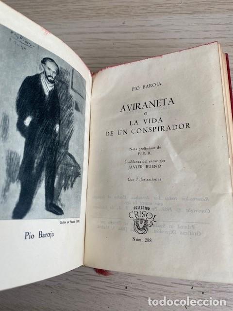 Libros: AVIRANETA - PIO BAROJA - Foto 2
