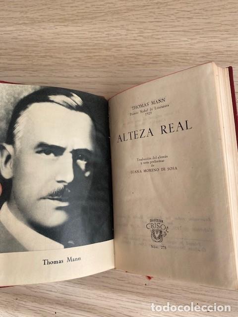 Libros: ALTEZA REAL - THOMAS MANN - Foto 2