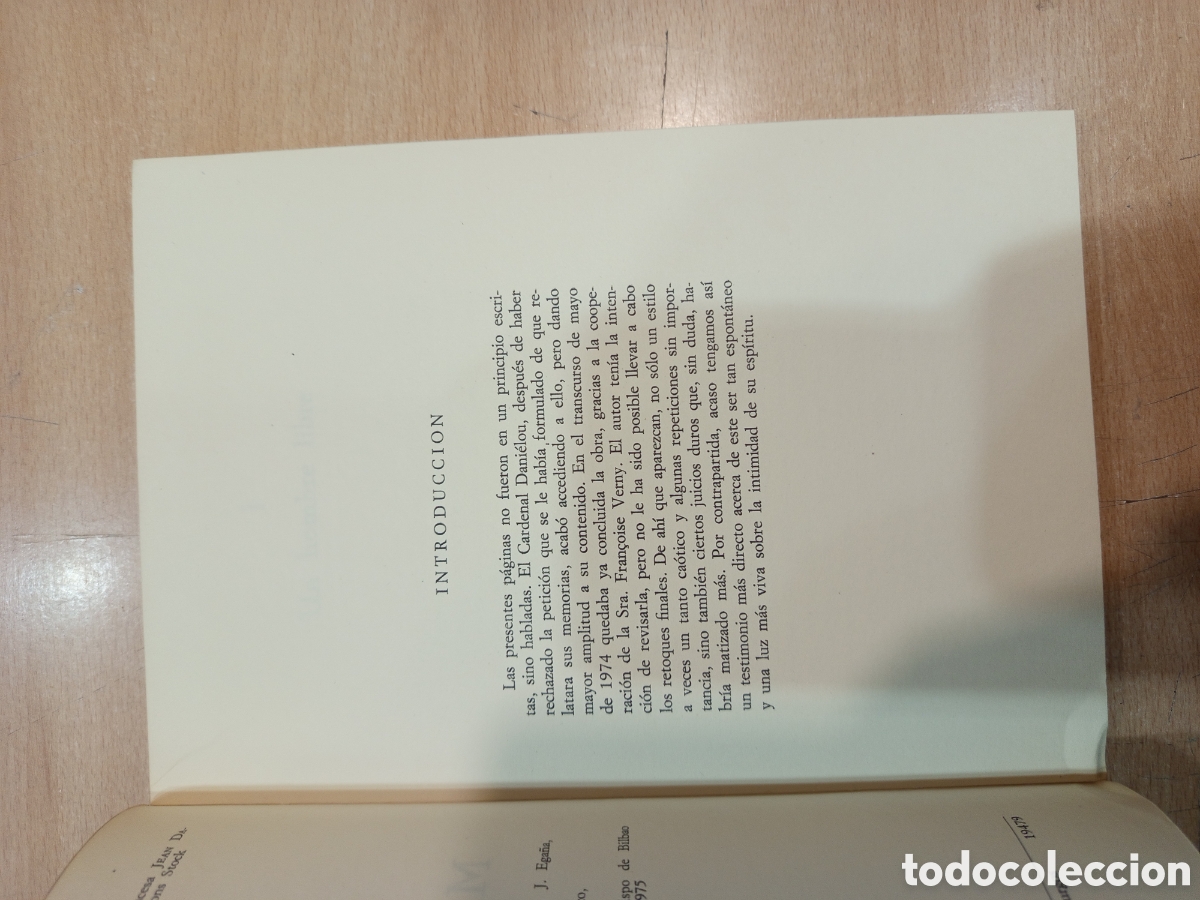 Libros: Memorias. Cardenal Danielou - Foto 4