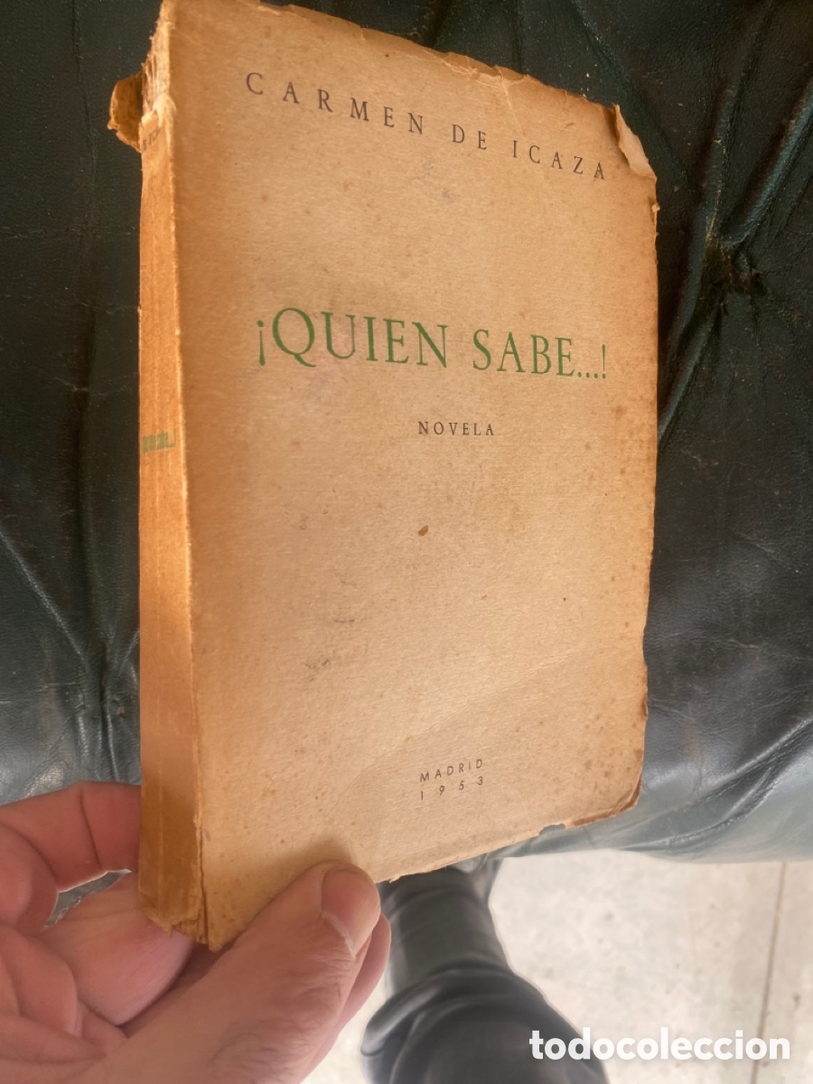 Libros: &iexcl;Qui&eacute;n sabe! - Carmen de Icaza - Foto 1