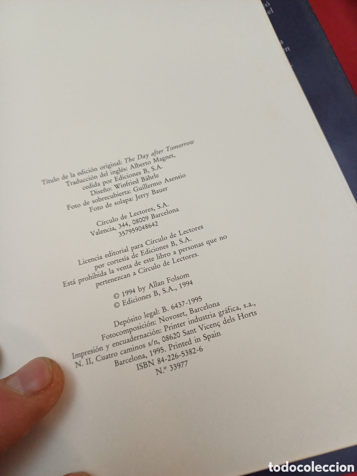 Libros: LIBRO, CERO ABSOLUTO, 1995 - Foto 8