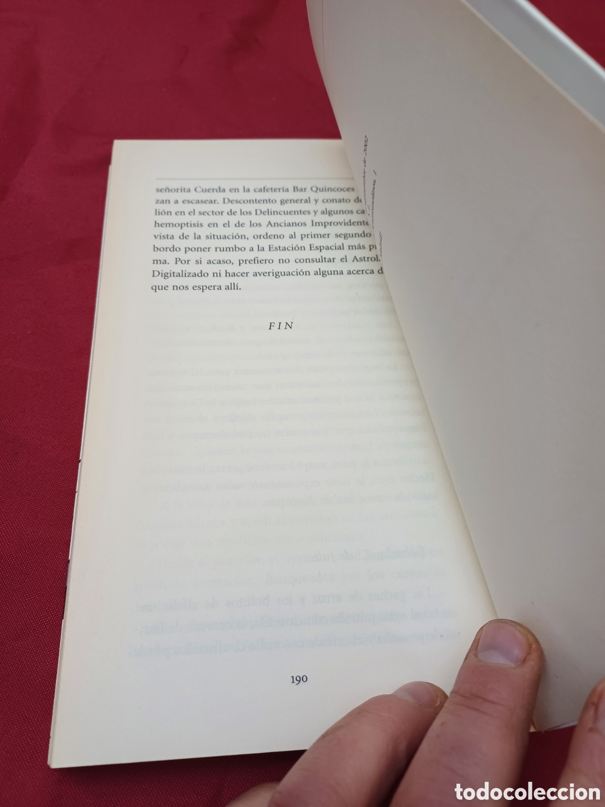Libros: LIBRO, EL &Uacute;LTIMO TRAYECTO DE HORACIO DOS, EDUARDO MENDOZA, A&Ntilde;O 2002 - Foto 7