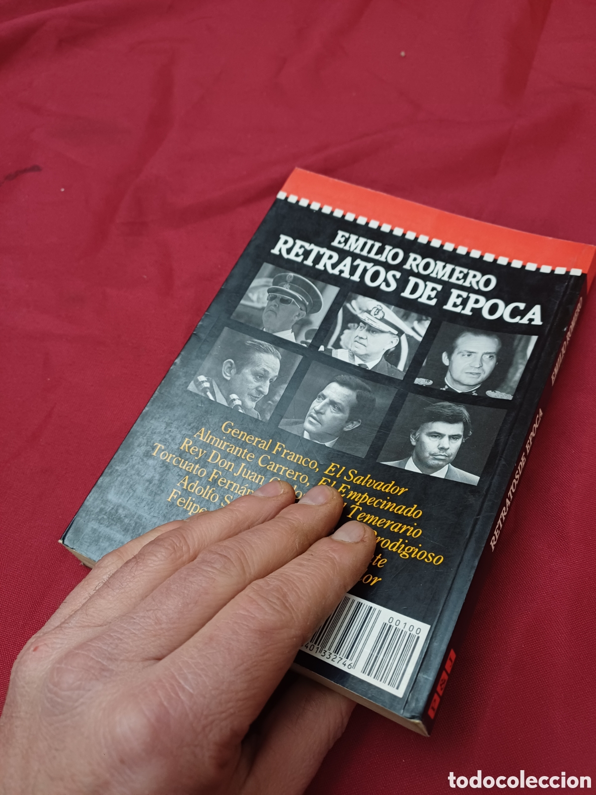 Libros: LIBRO, RETRATOS DE &Eacute;POCA, 1985 - Foto 2