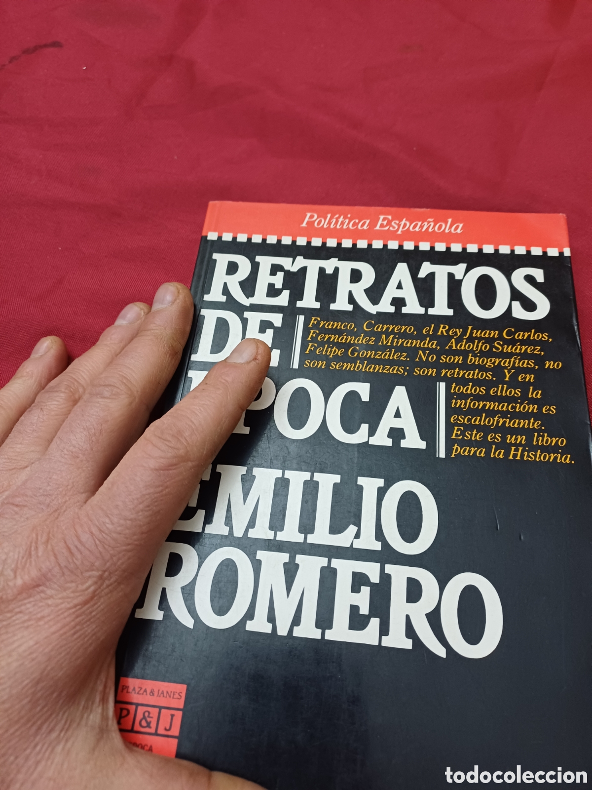 Libros: LIBRO, RETRATOS DE &Eacute;POCA, 1985 - Foto 3