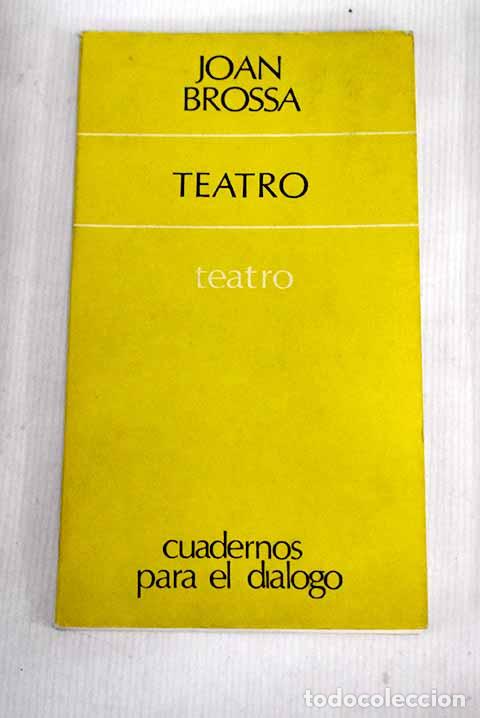 Libros: Teatro: Brossa, Joan.- Brossa, Joan - Foto 1