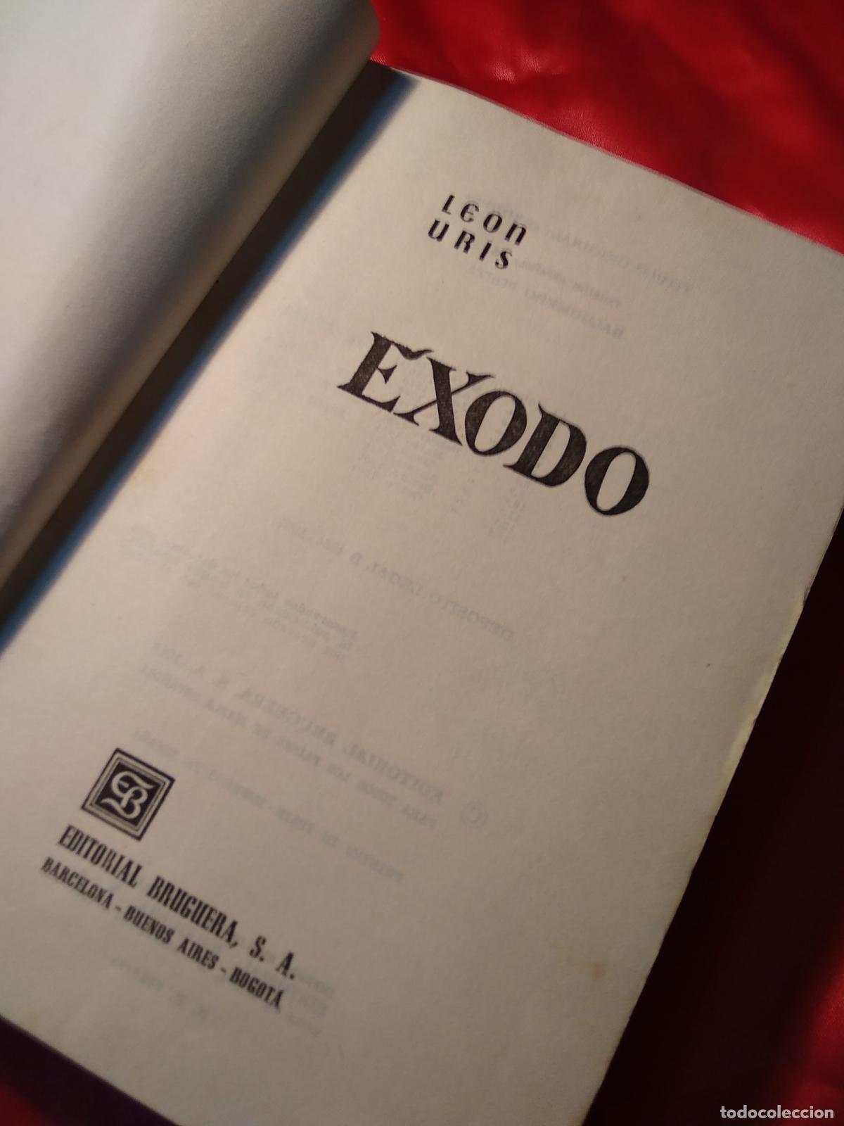 Libros: &Eacute;xodo Leon Uris L.9601-1573 - Foto 3