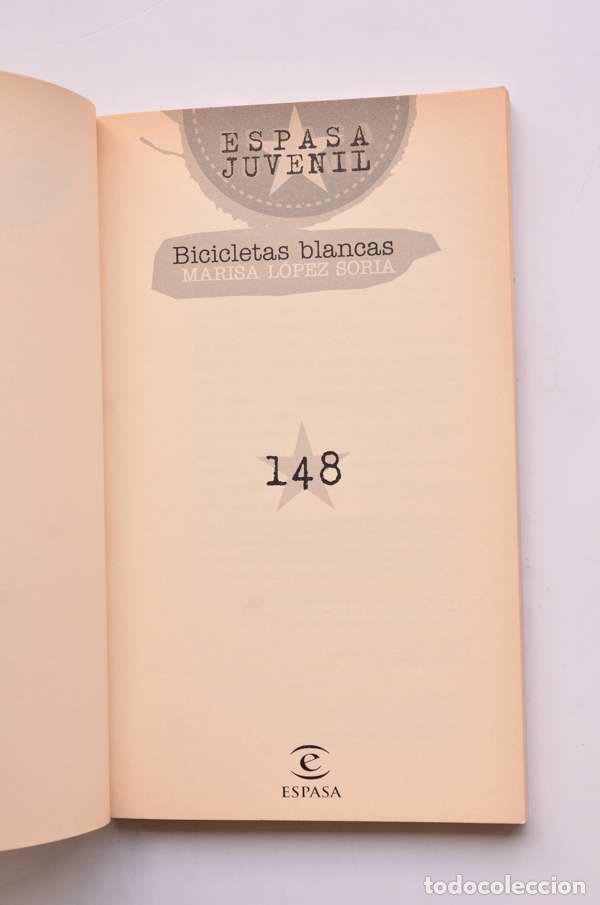 Libros: Bicicletas blancas - L&Oacute;PEZ SORIA, Marisa - Foto 2