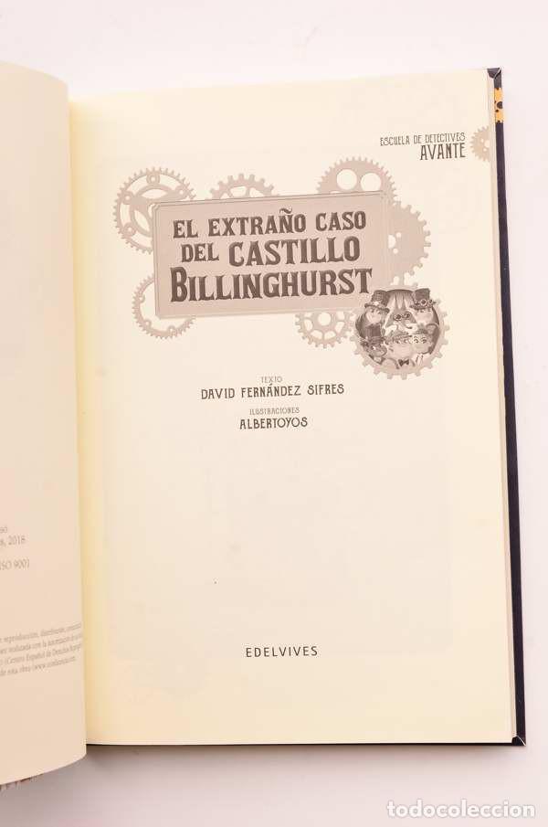 Libros: El extra&ntilde;o caso del Castillo Billinghurst - FERN&Aacute;NDEZ SIFRES, David - Foto 2