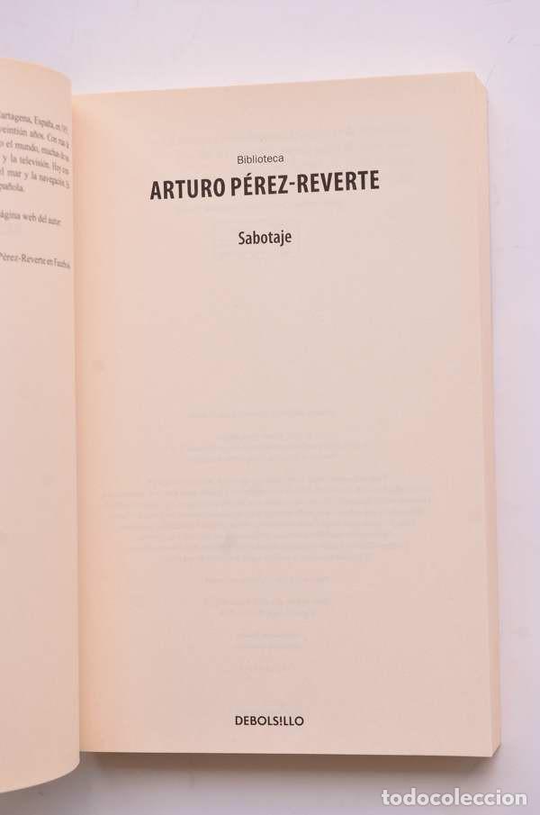 Libros: Sabotaje - P&Eacute;REZ REVERTE, Arturo - Foto 2