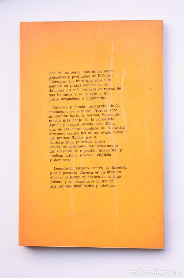 Libros: Aurora - NIETZSCHE, Frederic - Foto 3