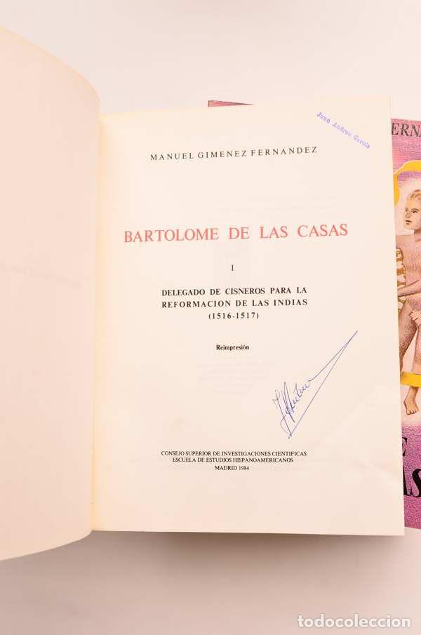 Libros: Bartolom&eacute; de las Casas - GIM&Eacute;NEZ FERN&Aacute;NDEZ, Manuel - Foto 3