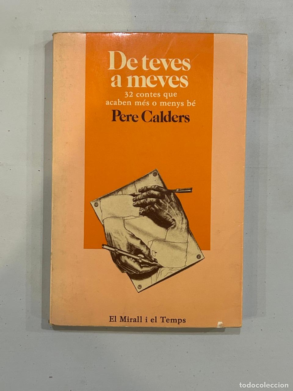 Libros: Pere Calders - De teves a meves - Foto 1