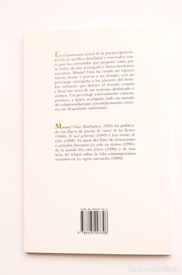 Libros: El cielo - VILAS, Manuel - Foto 4