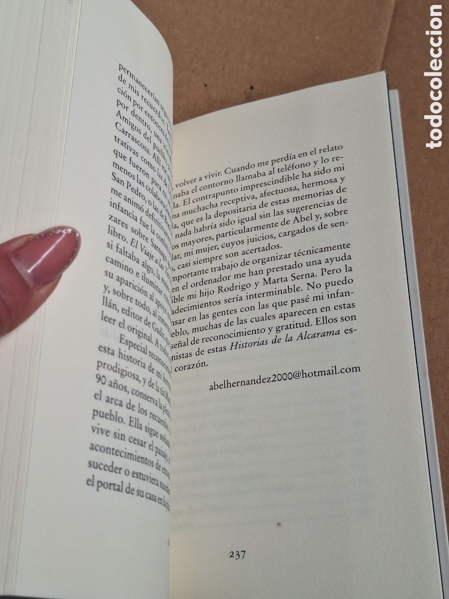 Libros: Historias de la Alcarama.- Hern&aacute;ndez, Abel - Foto 4