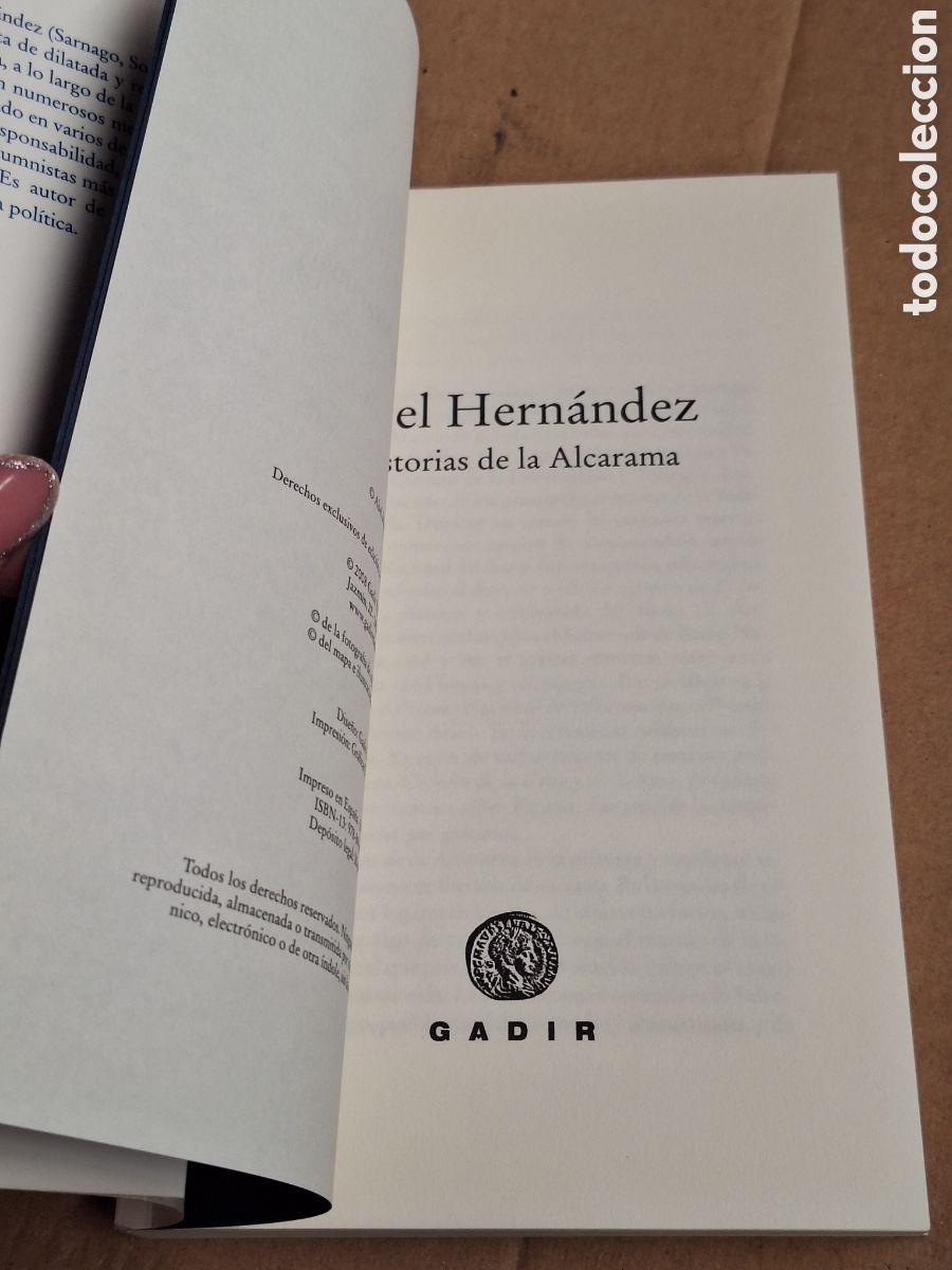 Libros: Historias de la Alcarama.- Hern&aacute;ndez, Abel - Foto 10
