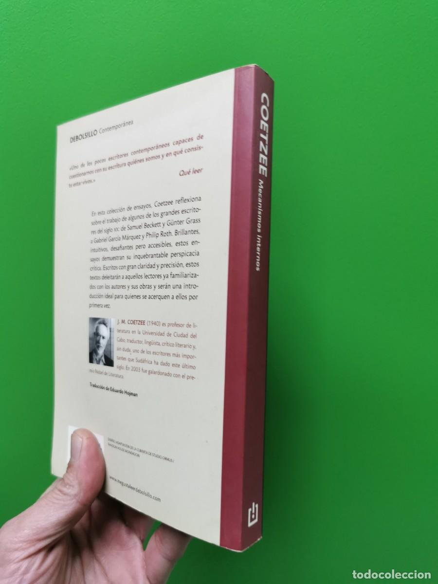 Libros: J.M. COETZEE: &rdquo;MECANISMOS INTERNOS: ENSAYOS 2000 - 2005&rdquo; - SIN LEER - Foto 3
