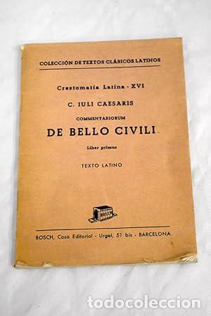 Libros: DE BELLO CIVILI Liber Primus - Caesaris,C.Iuli - Foto 1