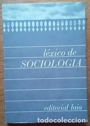 Libros: L&eacute;xico de sociolog&iacute;a - Foto 1
