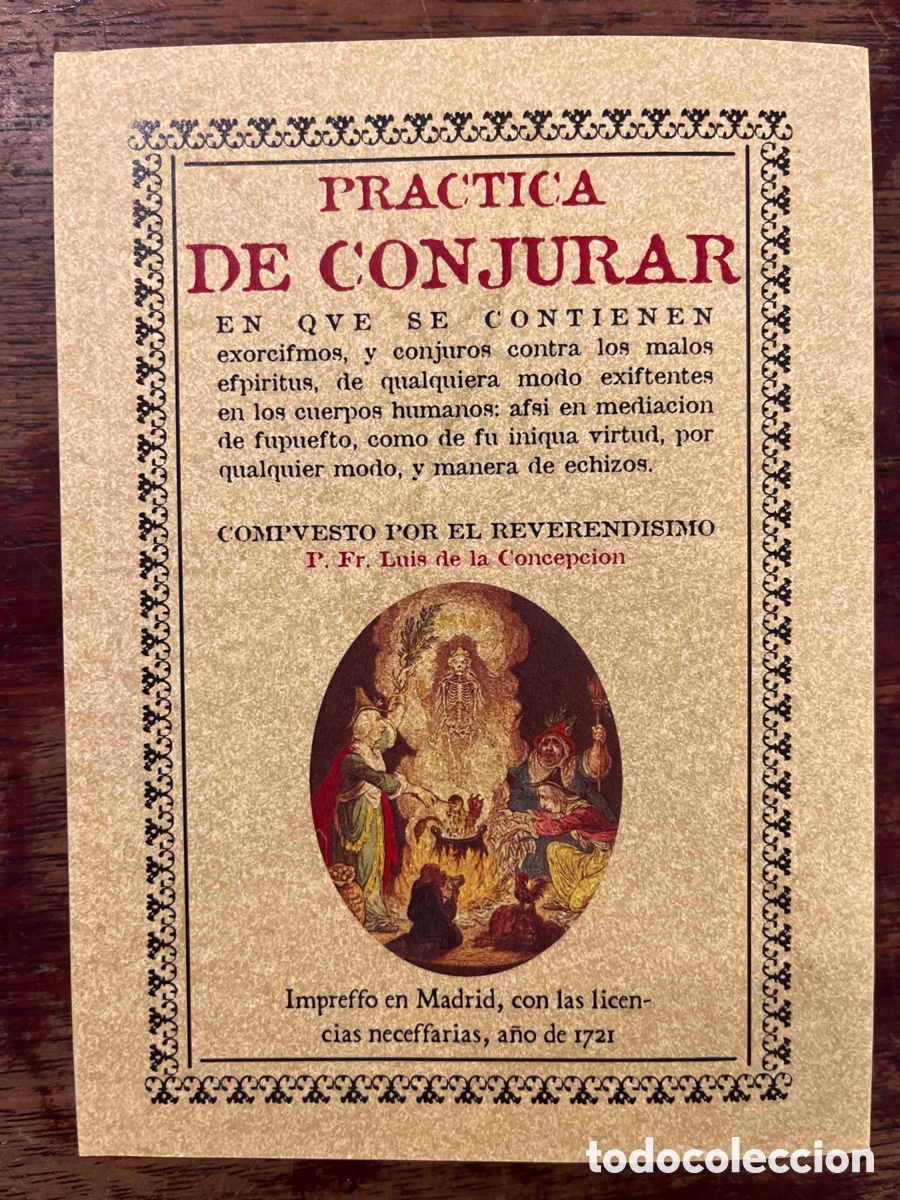 Libros: PRACTICA DE CONJURAR - Foto 1